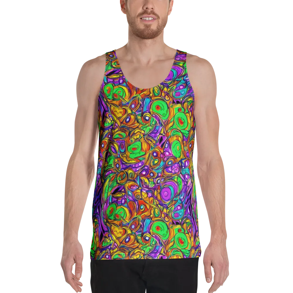 The Vivid Labyrinth on Men's Tank Top — Front