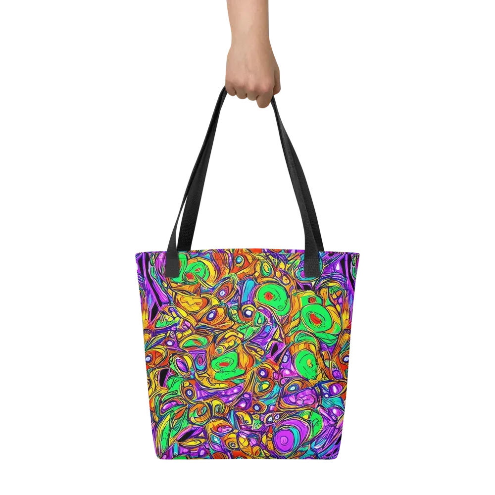 The Vivid Labyrinth on Tote Bag — Front