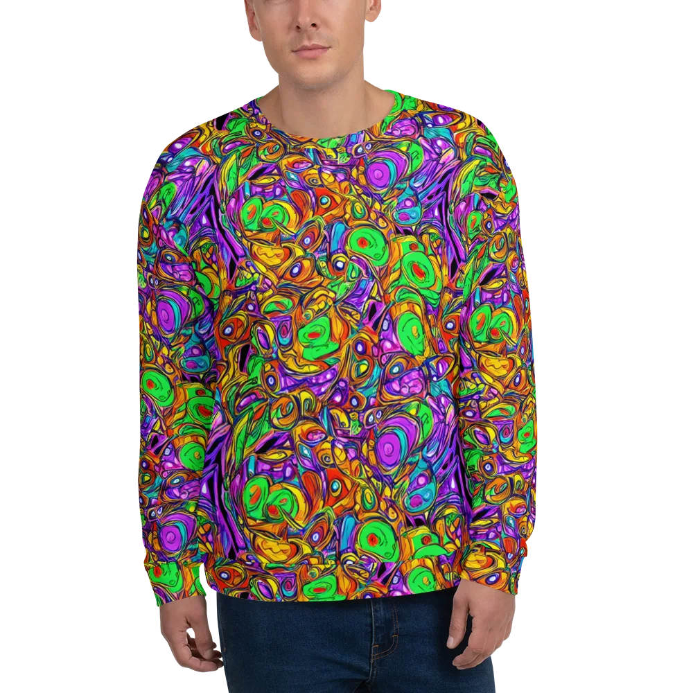 The Vivid Labyrinth on Sweatshirt — Front