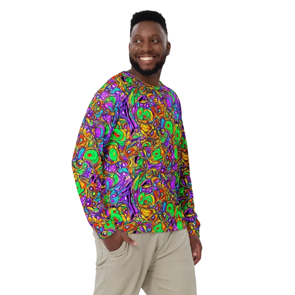 The Vivid Labyrinth on Sweatshirt — Front