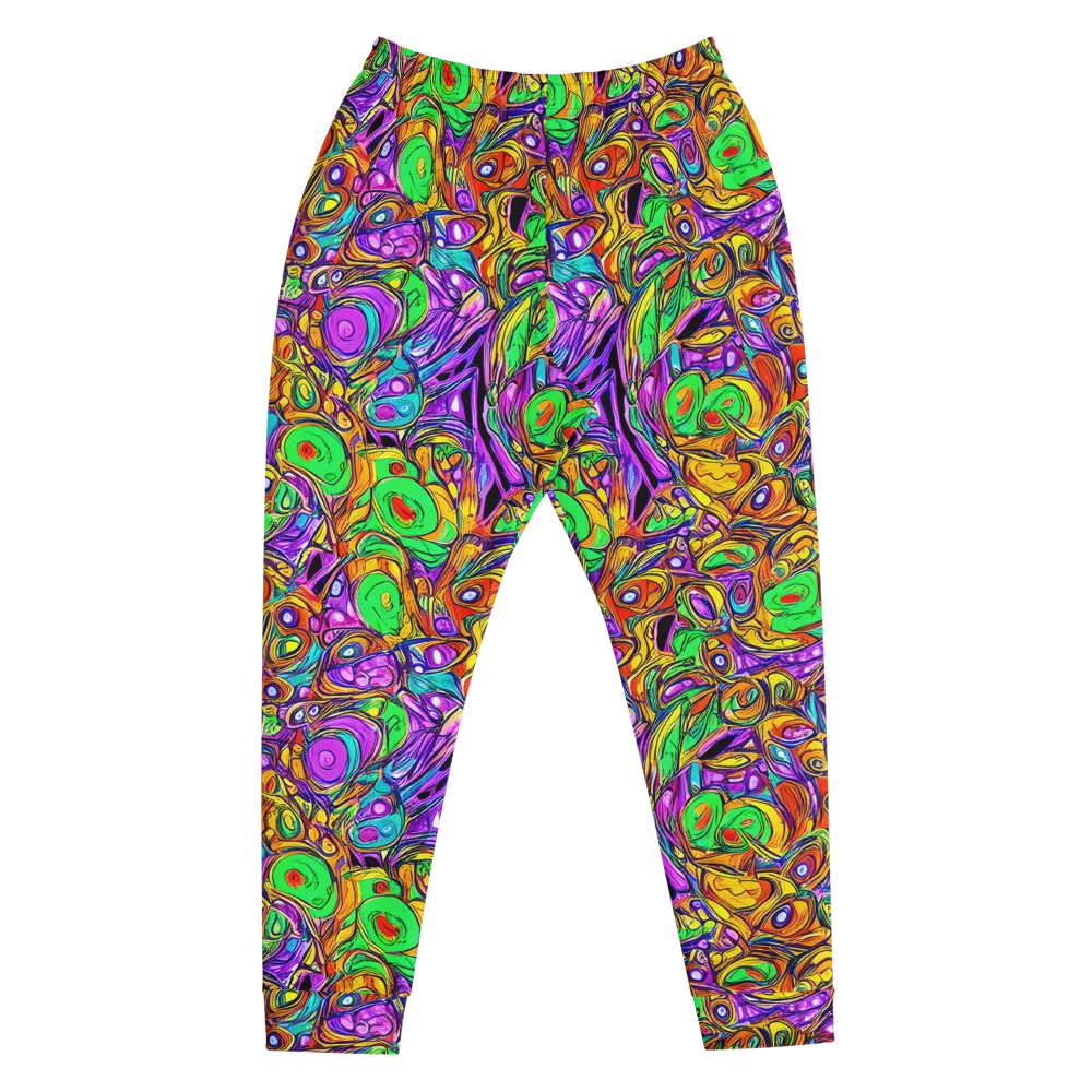 The Vivid Labyrinth on Men's Joggers — Front