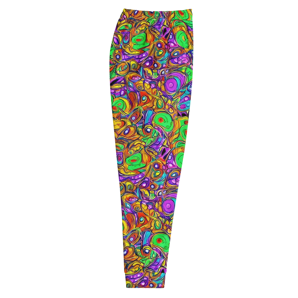 The Vivid Labyrinth on Men's Joggers — Right