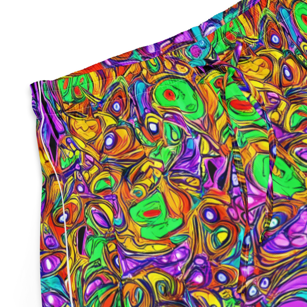 The Vivid Labyrinth on Women's Pajama Shorts — Product details