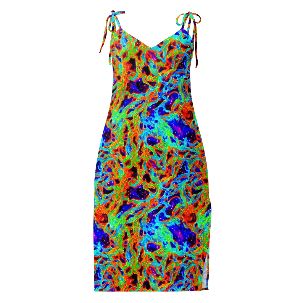 Inferno Galaxy on Slip Dress — Front