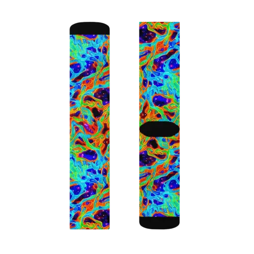 Inferno Galaxy on a Socks