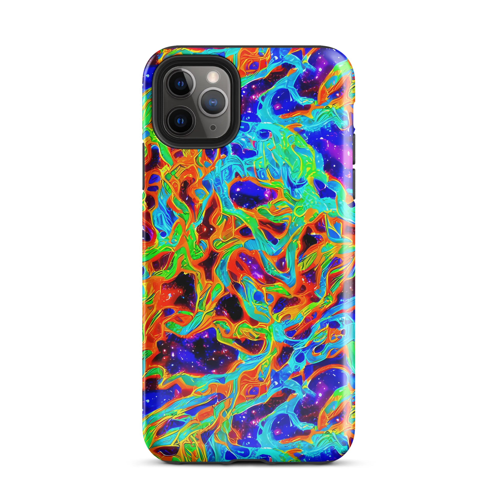 Inferno Galaxy on Tough Case for iPhone® — Front