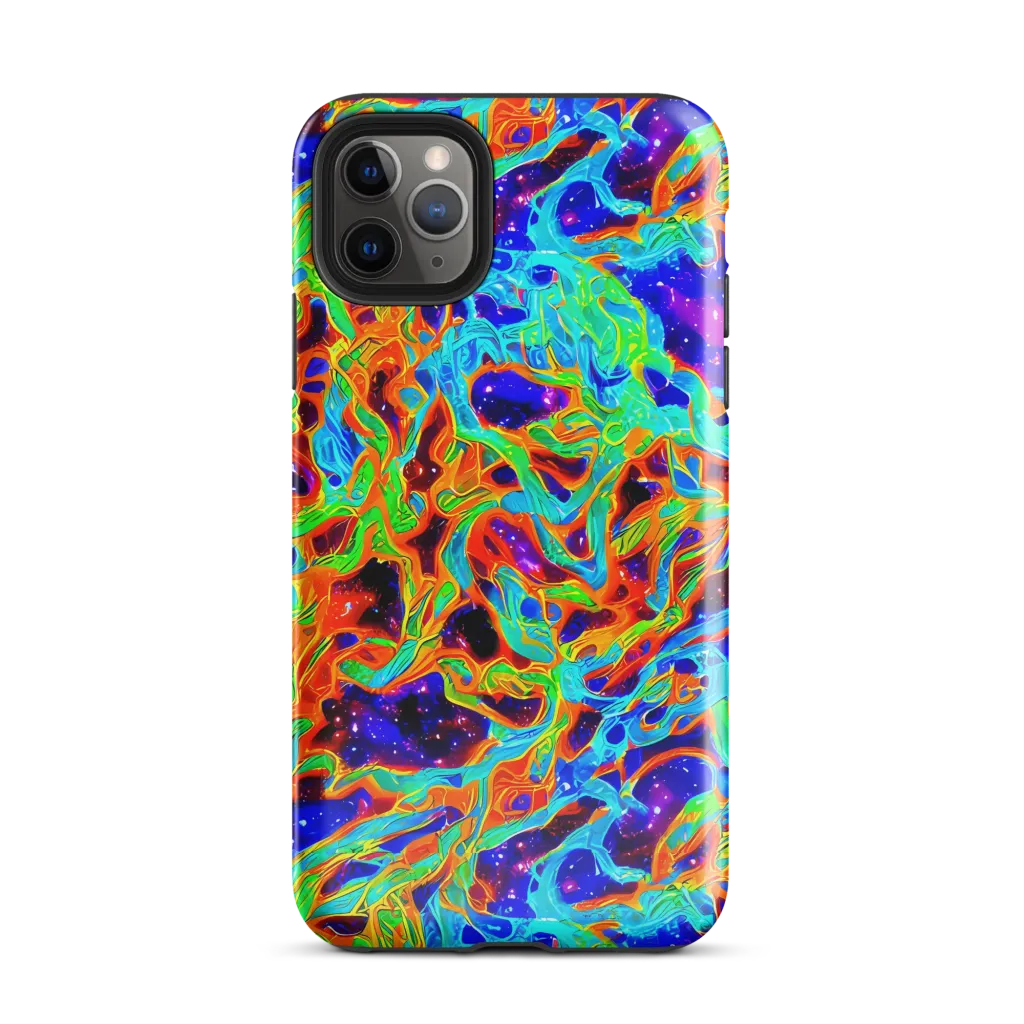 Inferno Galaxy on Tough Case for iPhone® — Front