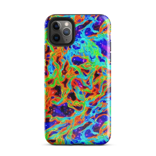 Inferno Galaxy on a Tough Case for iPhone®