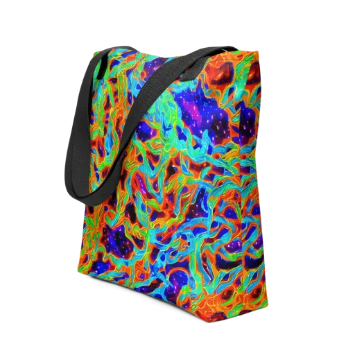 Inferno Galaxy on a Tote Bag
