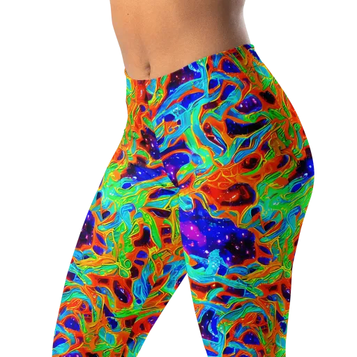 Inferno Galaxy on a Leggings