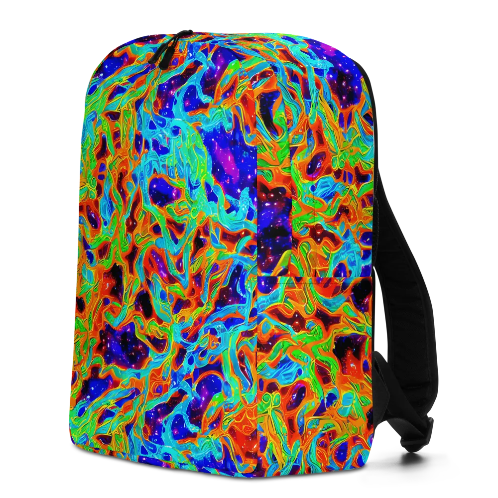 Inferno Galaxy on Minimalist Backpack — Left