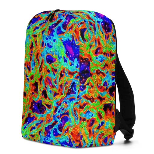 Inferno Galaxy on a Minimalist Backpack