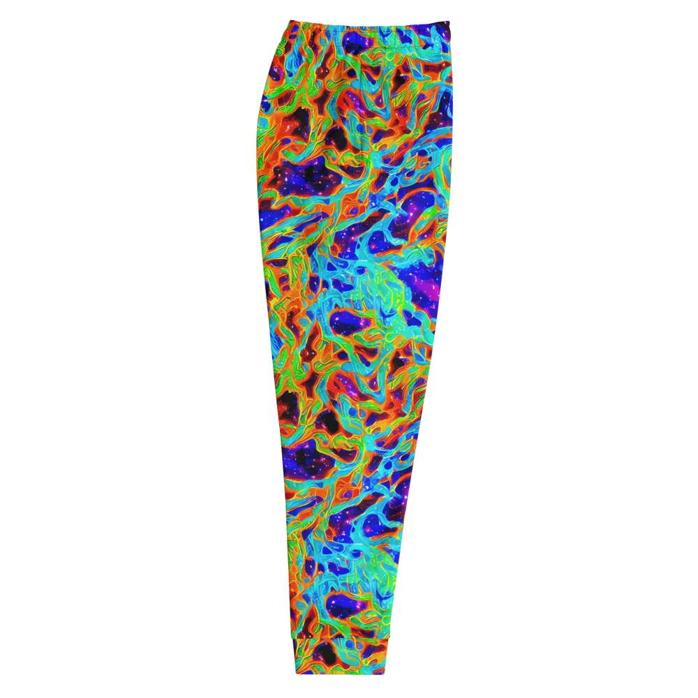 Inferno Galaxy on Men's Joggers — Right