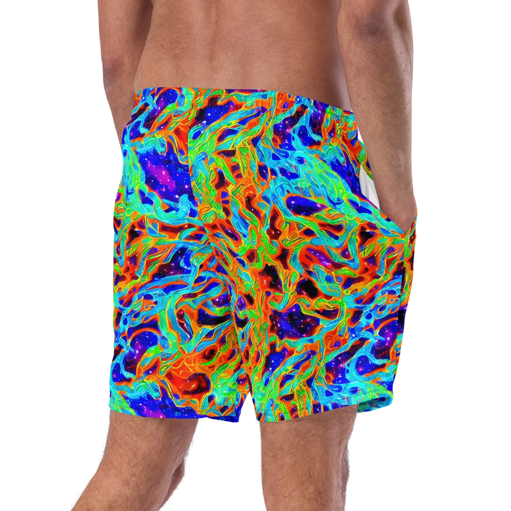 Inferno Galaxy on Swim Trunks — Right Back