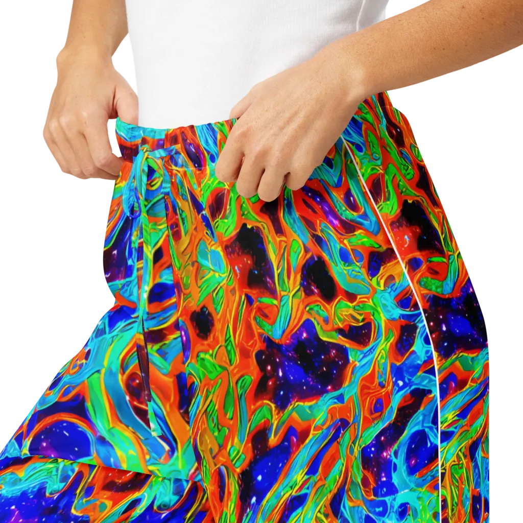 Inferno Galaxy on Women's Pajama Pants — Product details