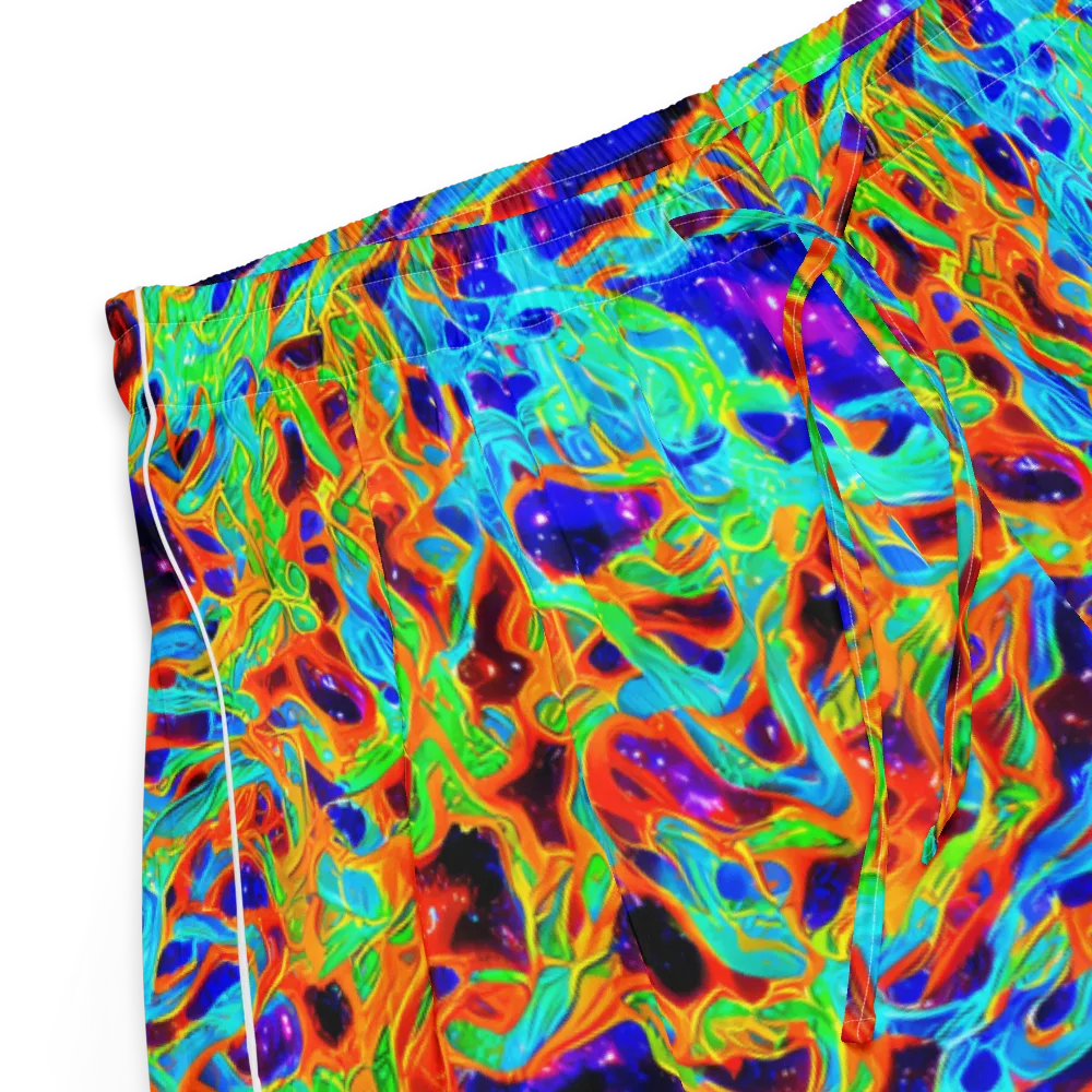 Inferno Galaxy on Women's Pajama Shorts — Product details