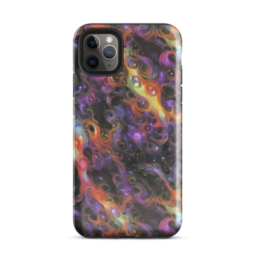 Galactic Gouache on a Tough Case for iPhone®