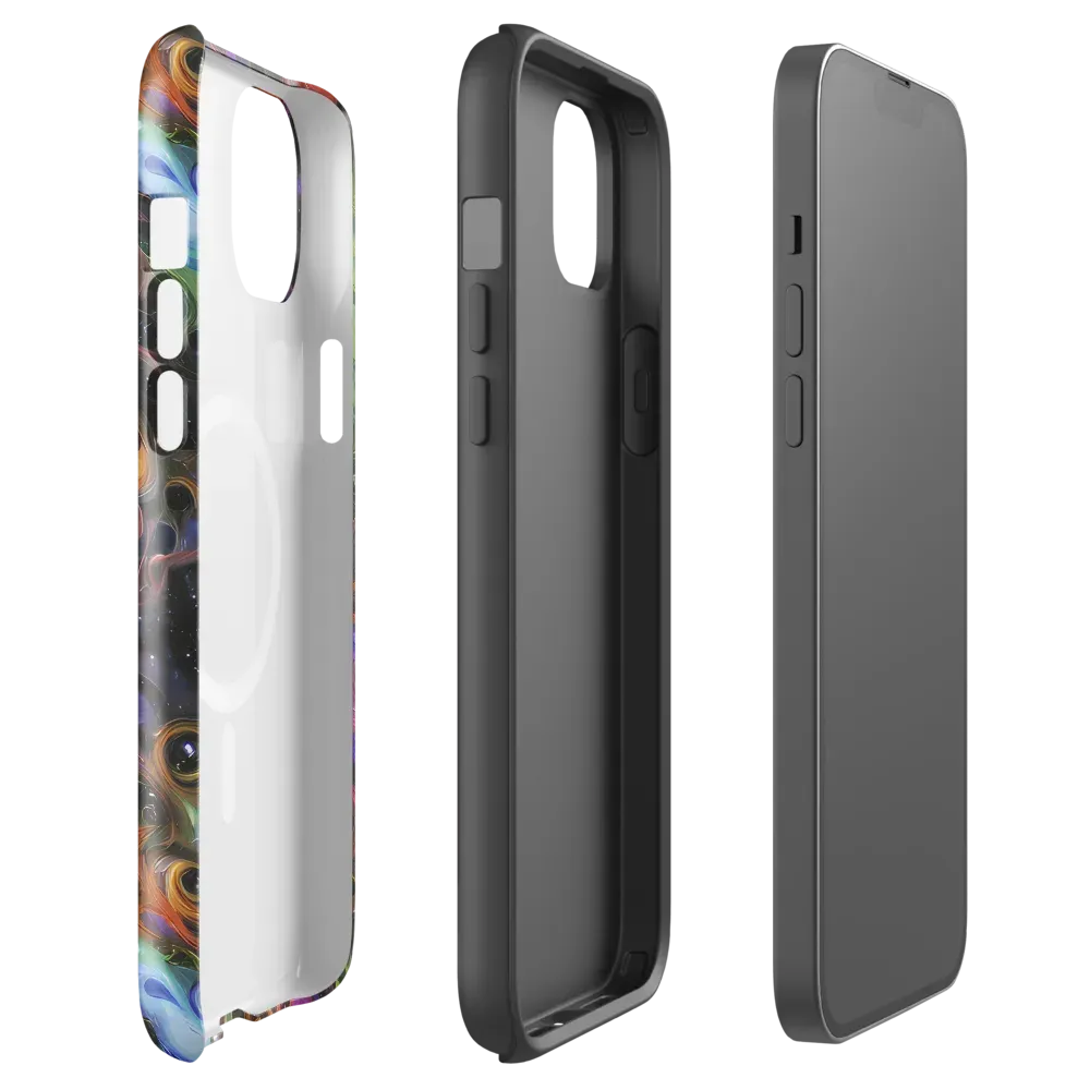 Galactic Gouache on MagSafe Tough Case for iPhone® — Front