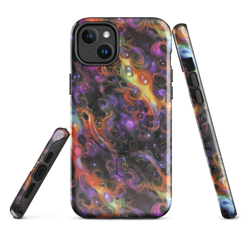 Galactic Gouache on MagSafe Tough Case for iPhone® — Front