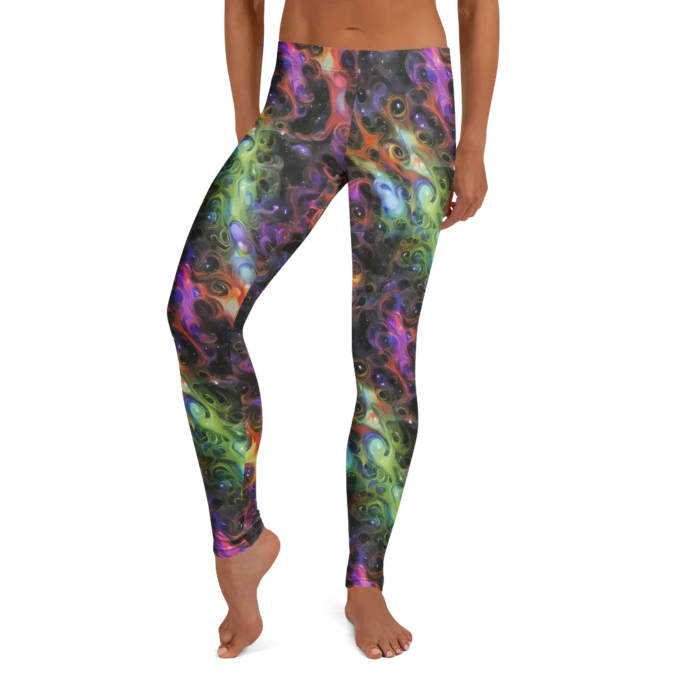 Galactic Gouache on Leggings — Front