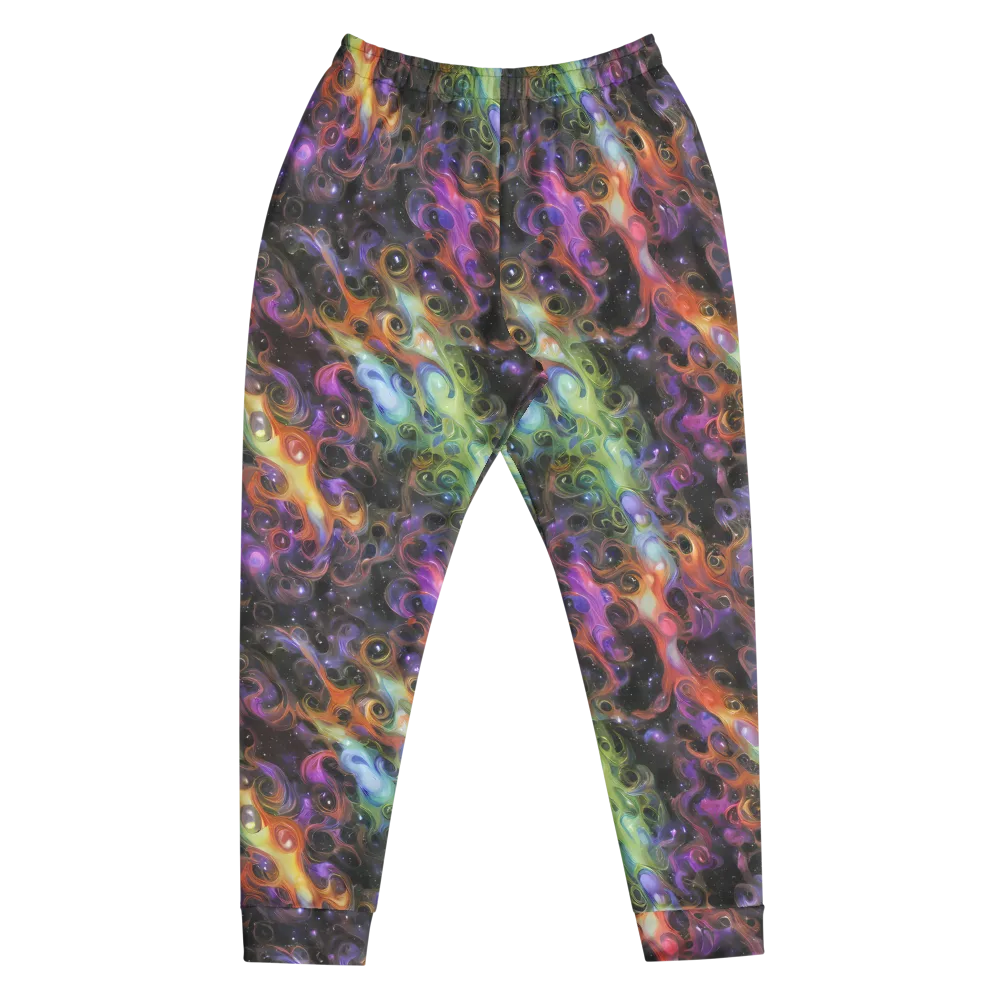 Galactic Gouache on Men's Joggers — Front