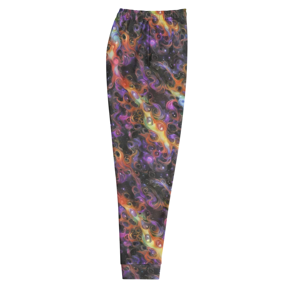 Galactic Gouache on Men's Joggers — Right
