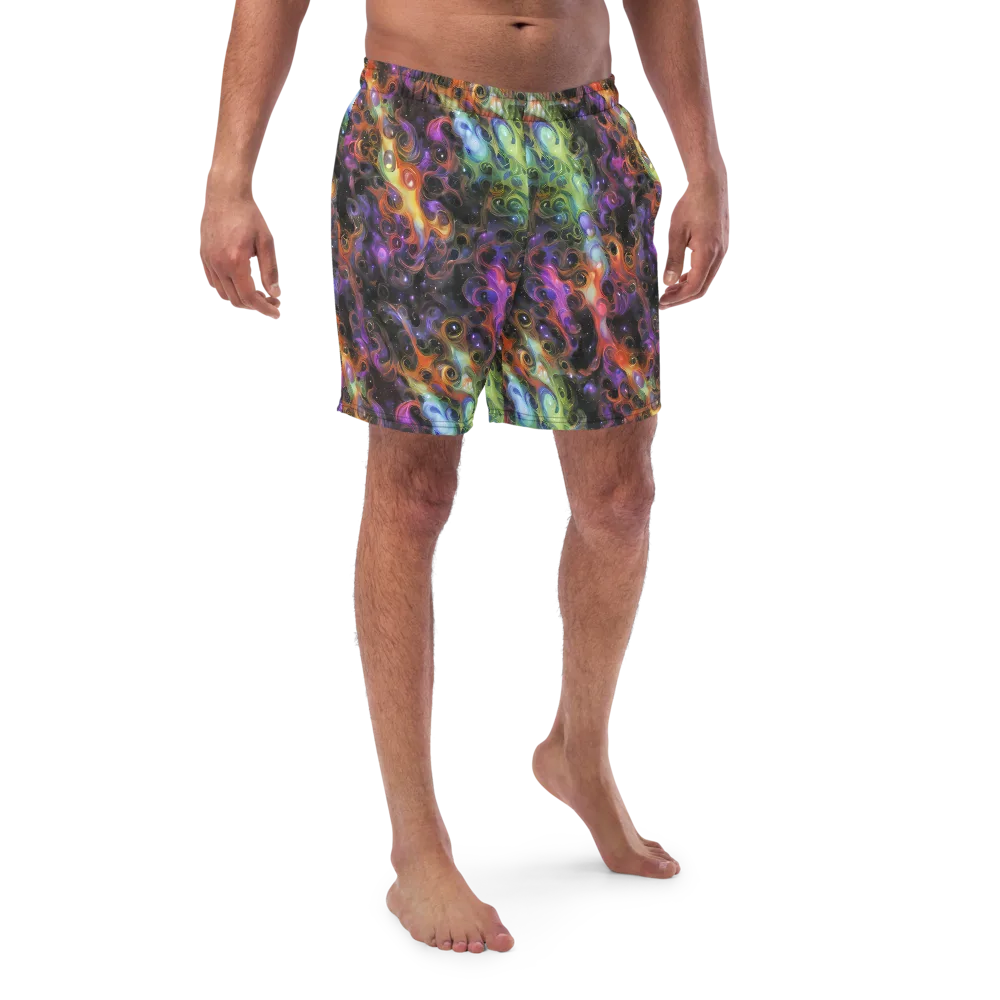 Galactic Gouache on Swim Trunks — Front