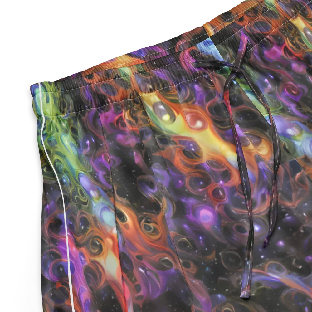 Galactic Gouache on Women's Pajama Shorts — Product details