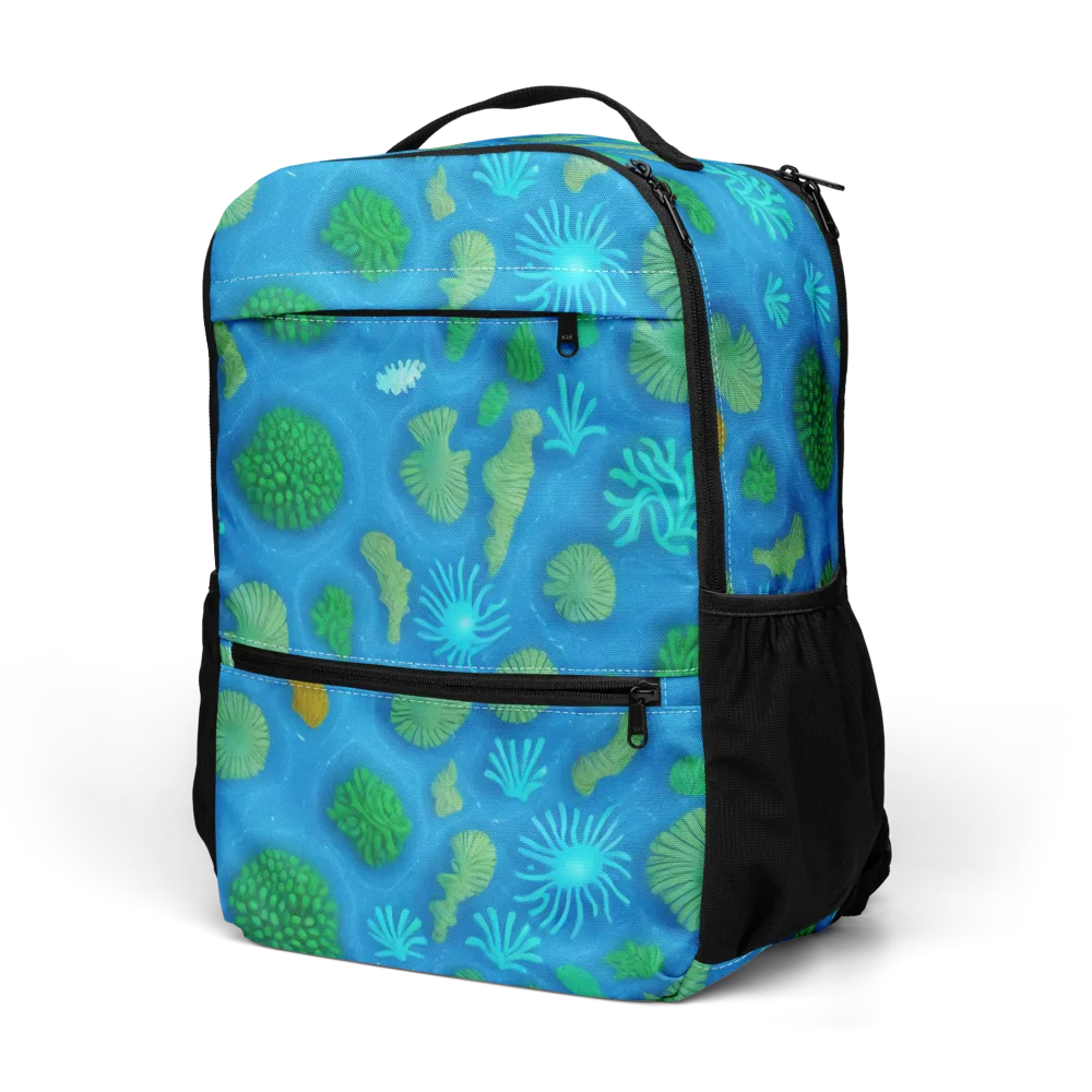 Emerald Drift on Utility Backpack — Left Front