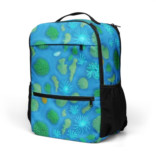 Emerald Drift on a Utility Backpack