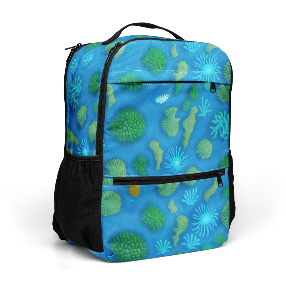 Emerald Drift on Utility Backpack — Right Front