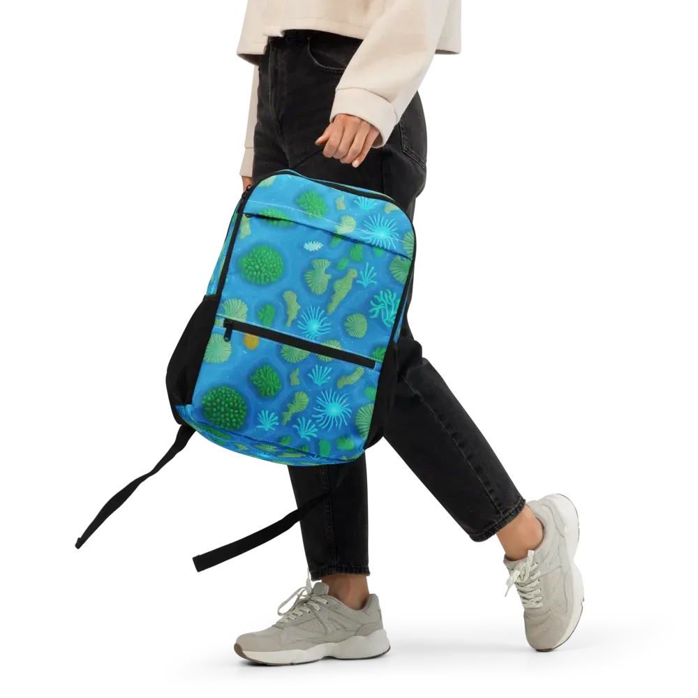 Emerald Drift on Utility Backpack — Front
