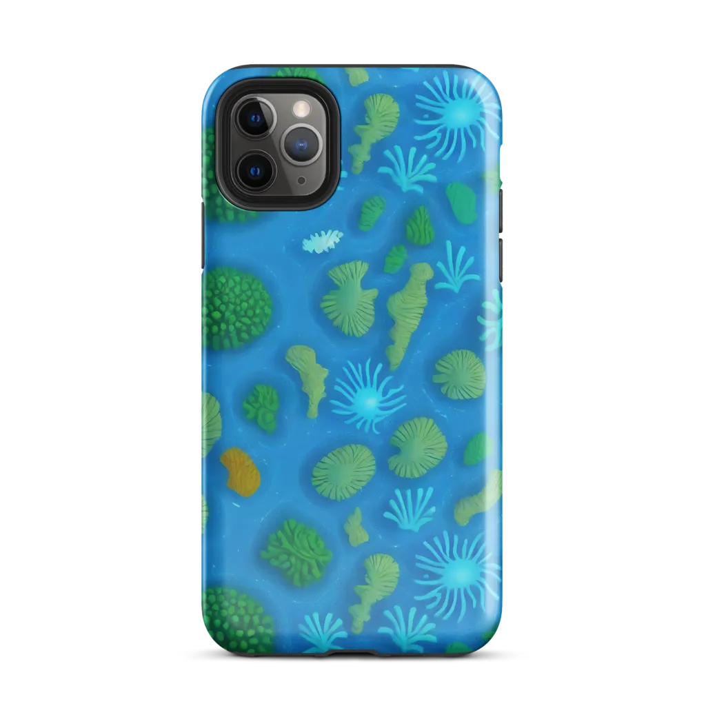 Emerald Drift on Tough Case for iPhone® — Front
