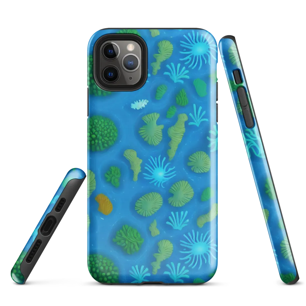 Emerald Drift on Tough Case for iPhone® — Front