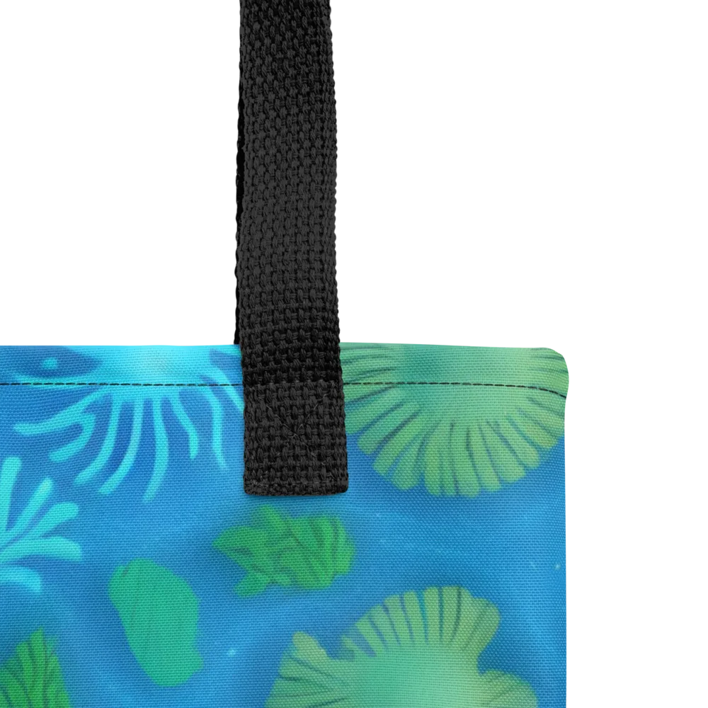 Emerald Drift on Tote Bag — Product details