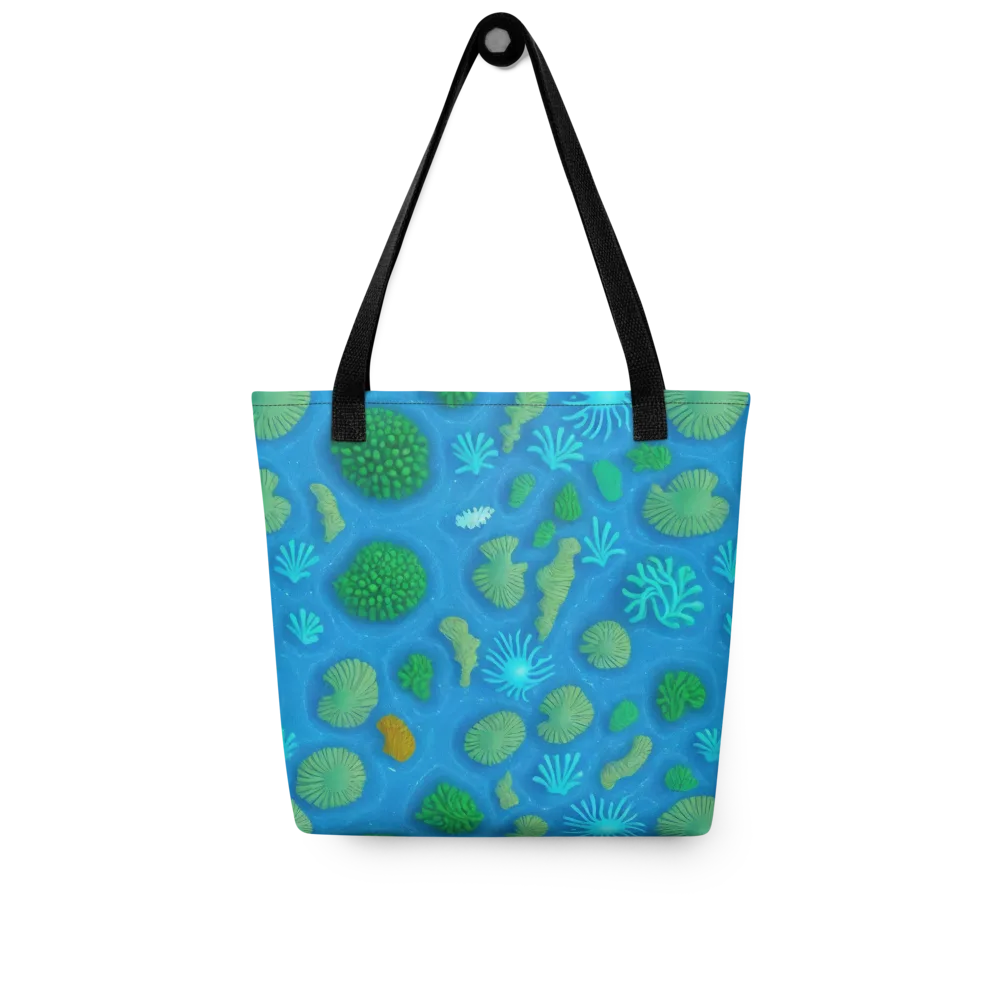Emerald Drift on Tote Bag — Front