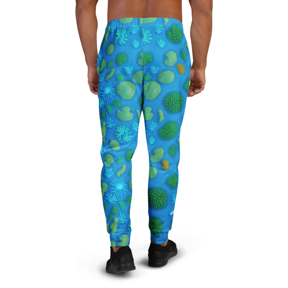 Emerald Drift on Men's Joggers — Back