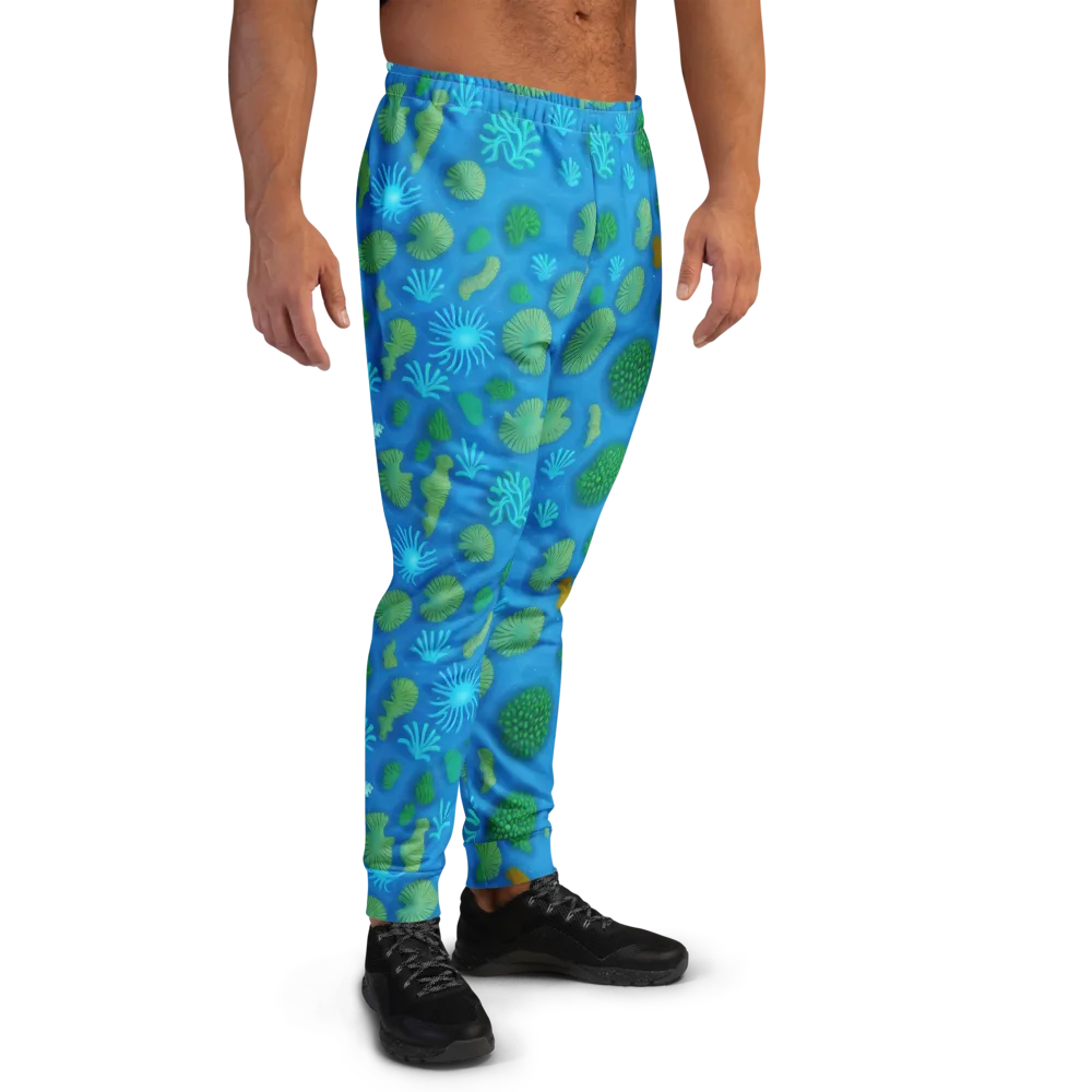 Emerald Drift on Men's Joggers — Right