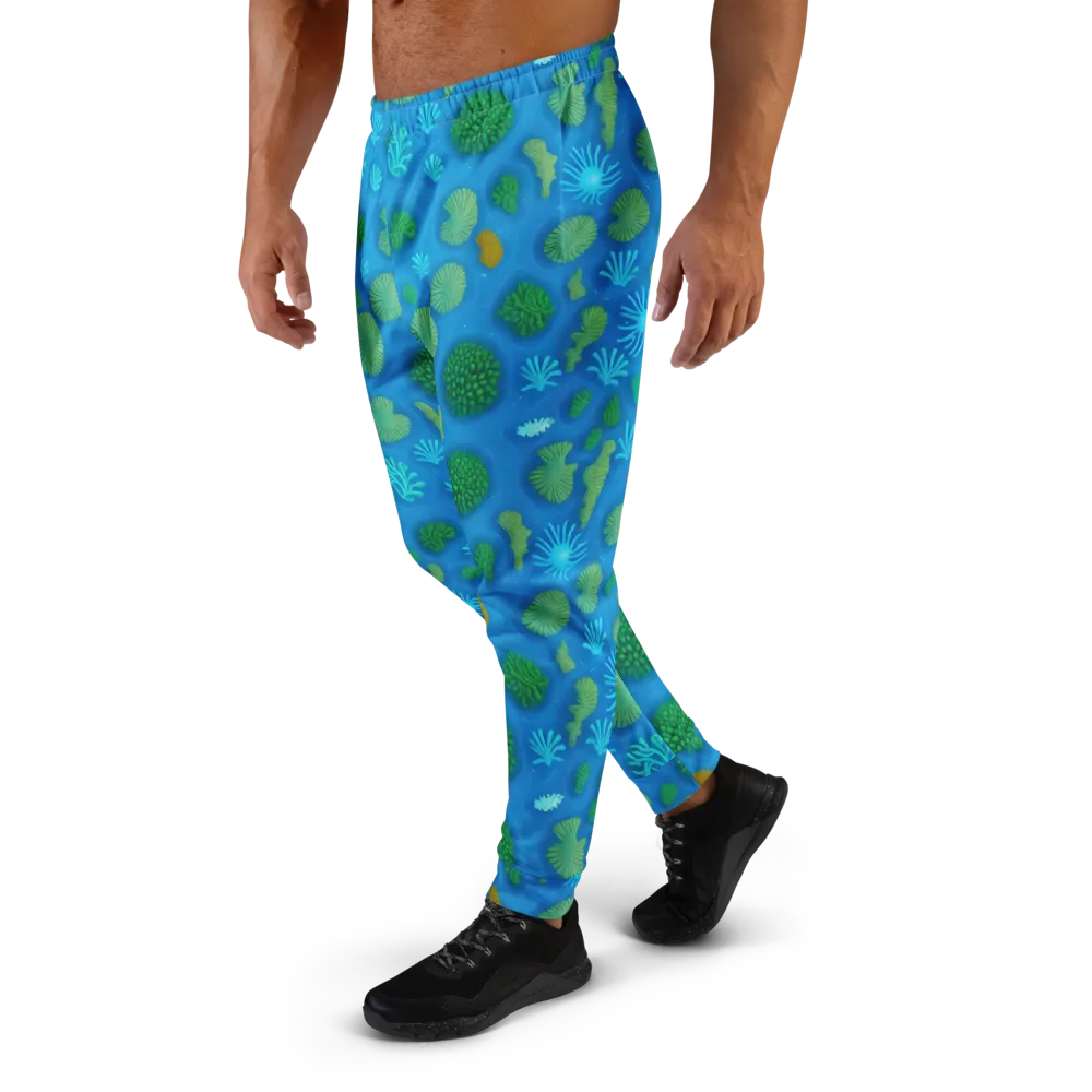 Emerald Drift on Men's Joggers — Left