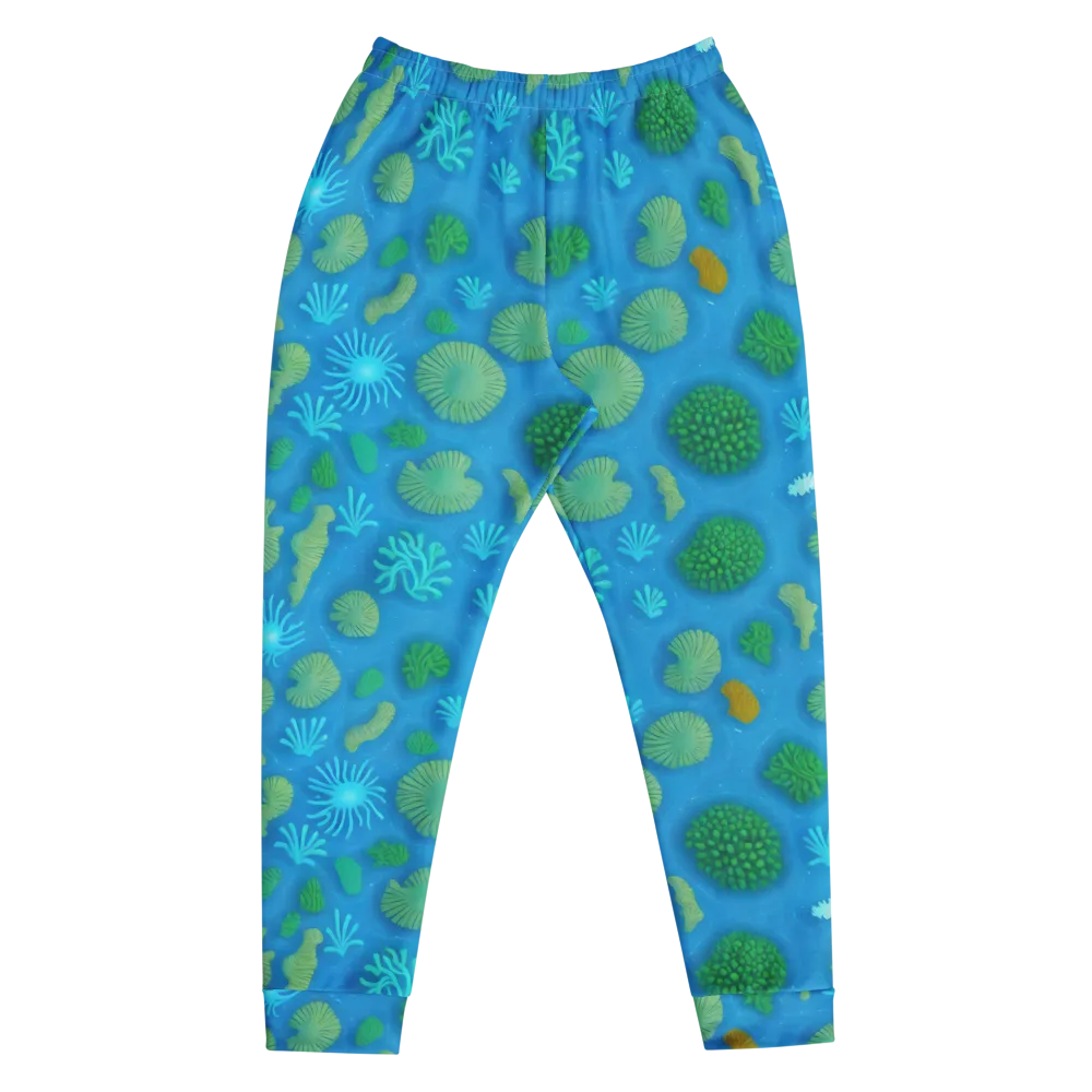 Emerald Drift on Men's Joggers — Front