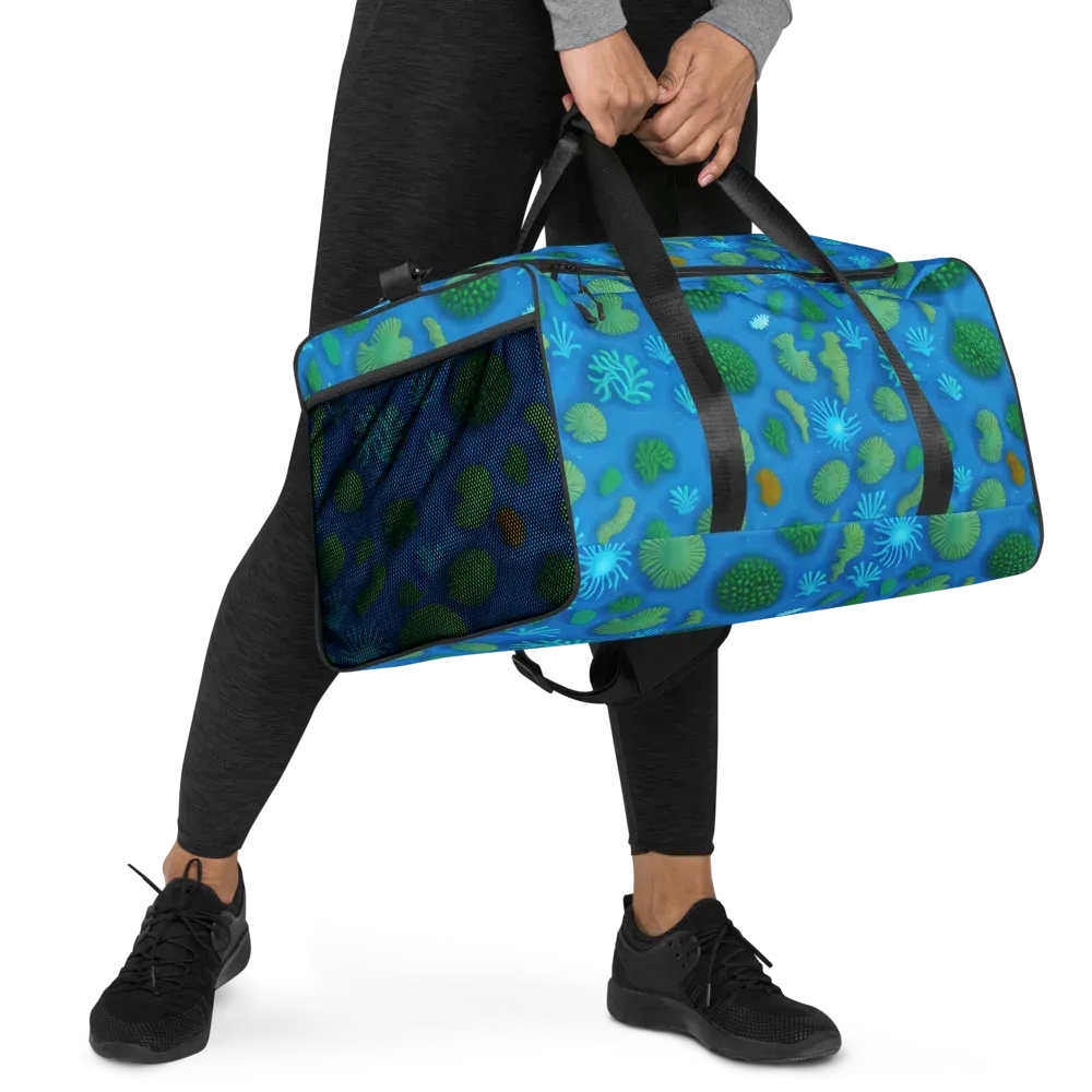 Emerald Drift on Duffle Bag — Right Front