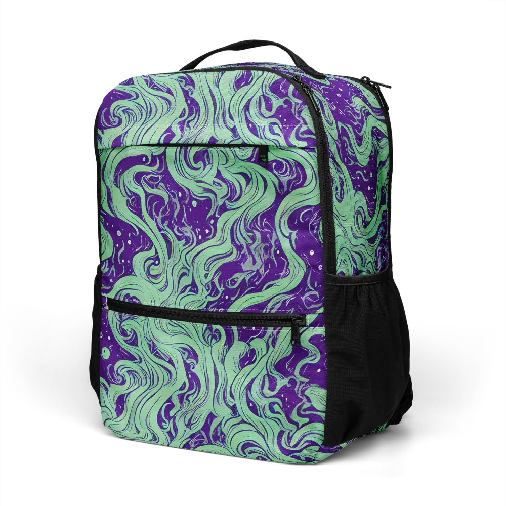 Amethyst Drift on Utility Backpack — Left Front
