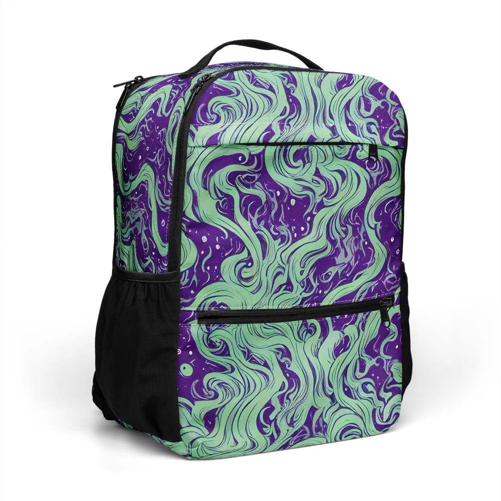 Amethyst Drift on Utility Backpack — Right Front