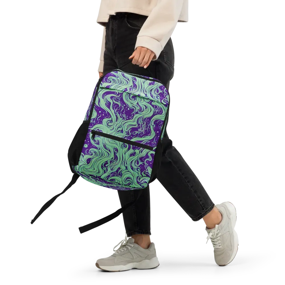 Amethyst Drift on Utility Backpack — Front