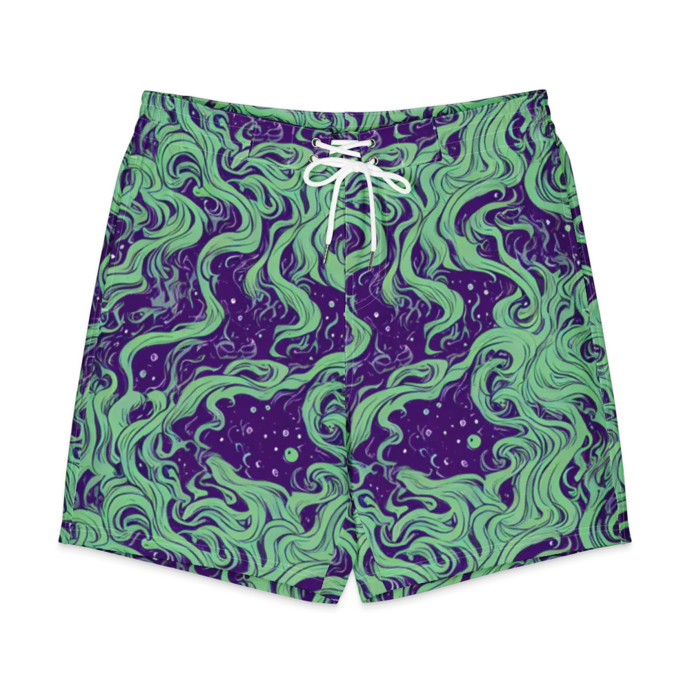 Amethyst Drift on Men's Board Shorts — Front