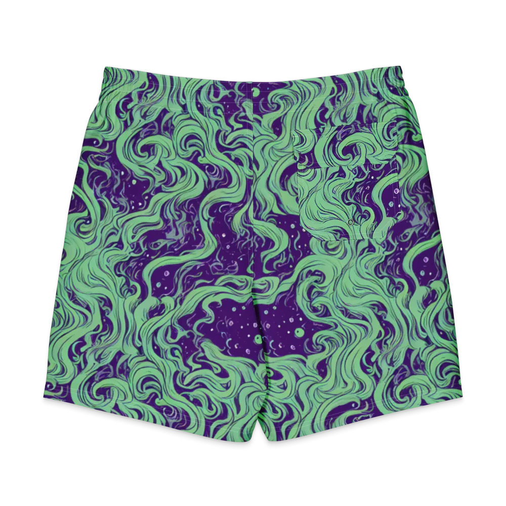 Amethyst Drift on Men's Board Shorts — Back