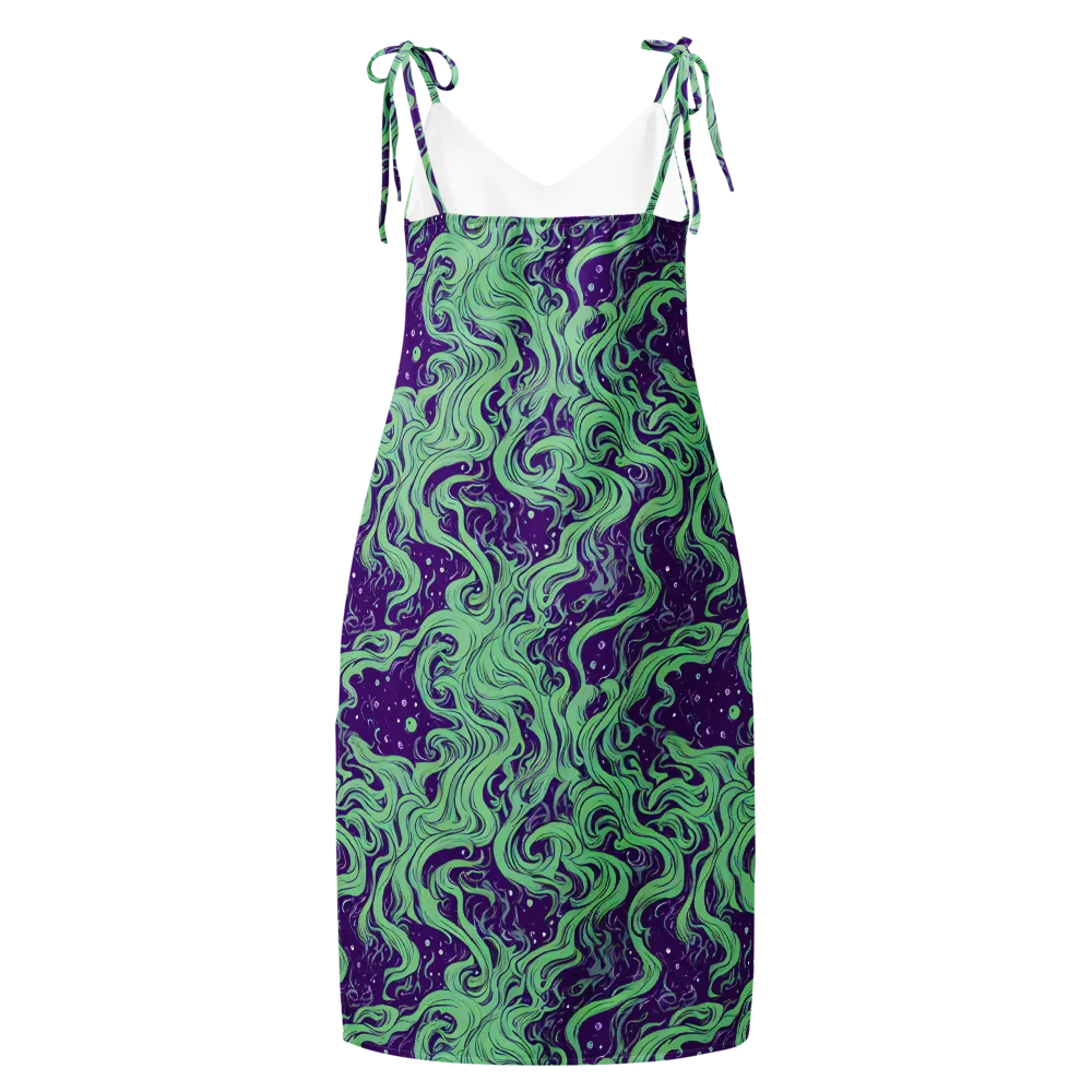 Amethyst Drift on Slip Dress — Back