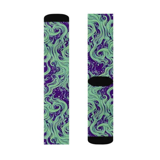 Amethyst Drift on a Socks