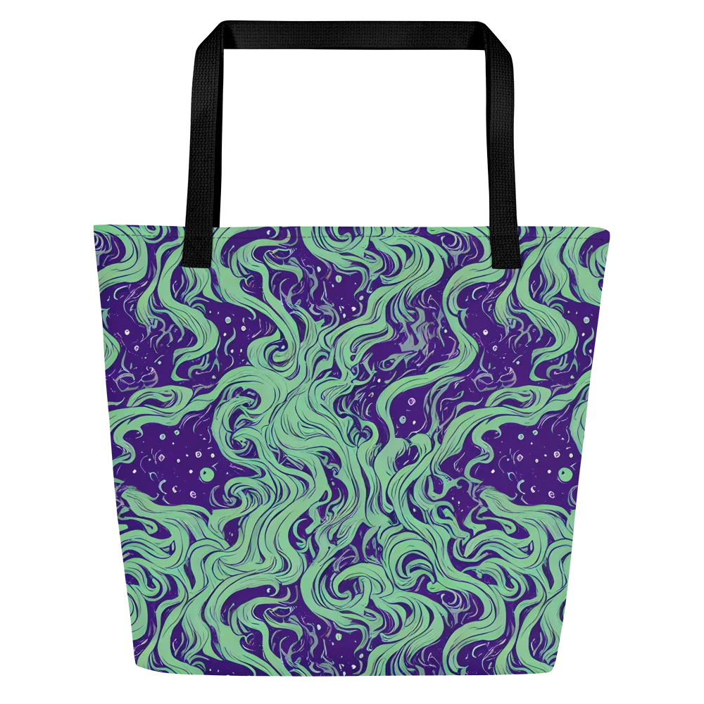 Amethyst Drift on Large Tote Bag W/ Pocket — Front