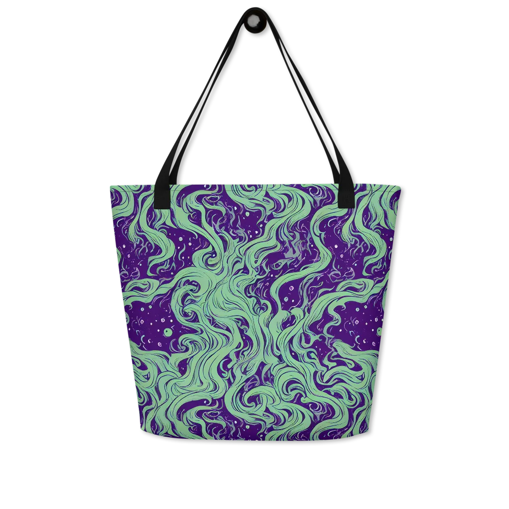 Amethyst Drift on Large Tote Bag W/ Pocket — Front